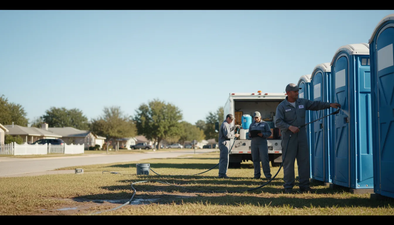 Long-Term Portable Toilet Rental in Sigourney, IA near me
